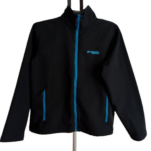 Columbia Other - Columbia Titanium Omni Heat Bugaboo Black Layer Jacket Youth Size 18/20